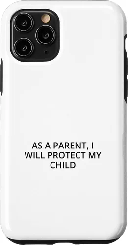 Vista 27 de As a parent, I will protect my child Case for iPhone 16
