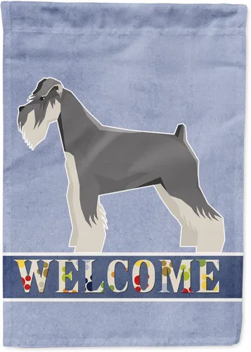 Vista 22 de Caroline's Treasures CK3704GF Bandera de jardín de bienvenida de Akita Shepherd Black and Tan - Bandera decorativa para patio exterior, patio
