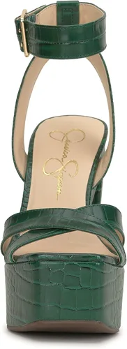 Vista 2 de Jessica Simpson Sandalias de plataforma Beasley para mujer con tacón