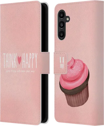 Vista 183 de Head Case Designs Assortment Cupcakes Happiness Leather Wallet Case Compatible with Samsung Galaxy A07 4G Surtido