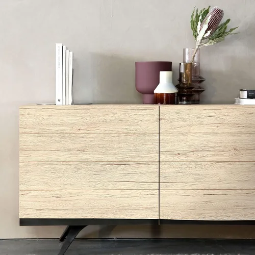 Vista 6 de Papel de contacto para despegar y pegar de grano de madera para gabinetes, vinilo decorativo impermeable