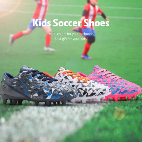 Vista 7 de DREAM PAIRS - Zapatos de fútbol para niños y niñas