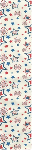 Vista 36 de GLENLCWE Camino de mesa con la bandera de Estados Unidos, Día de la Independencia de Estados Unidos, patriótico para fiestas, sala de estar, cocina