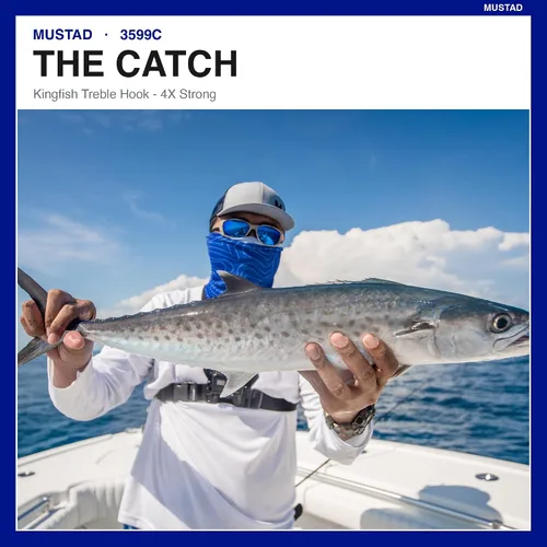 Vista 4 de Mustad Anzuelo clásico extra fuerte de Kingfish (25 unidades)
