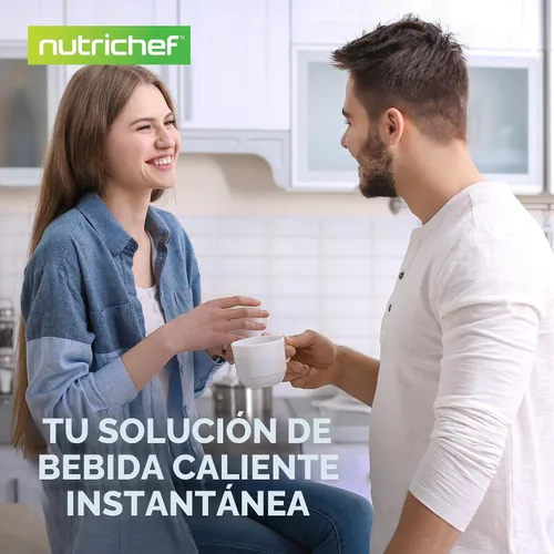 Vista 8 de NutriChef Olla de urna de agua caliente aislada de acero inoxidable, dispensador automático y manual, caldera automática, cierre de bloqueo