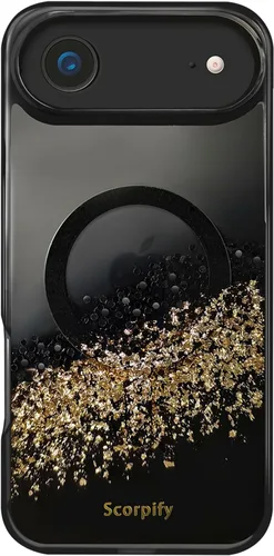 Vista 91 de SCORPIFY - Funda para iPhone 17 Pro Max Leopardo negro transparente LP-Negro Transparente Leopardo