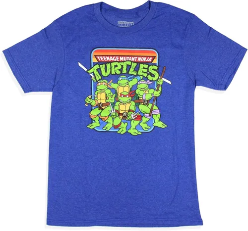 Vista 2 de TMNT Teenage Mutant Ninja Turtles - Camisa para hombre
