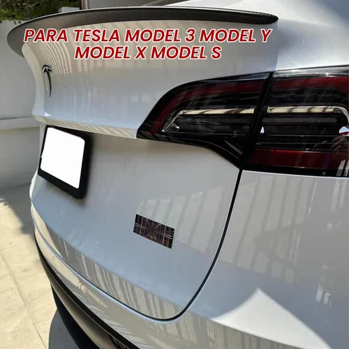 Vista 2 de YHCDSEA - Emblema de doble motor para decoración a cuadros A-Plaid