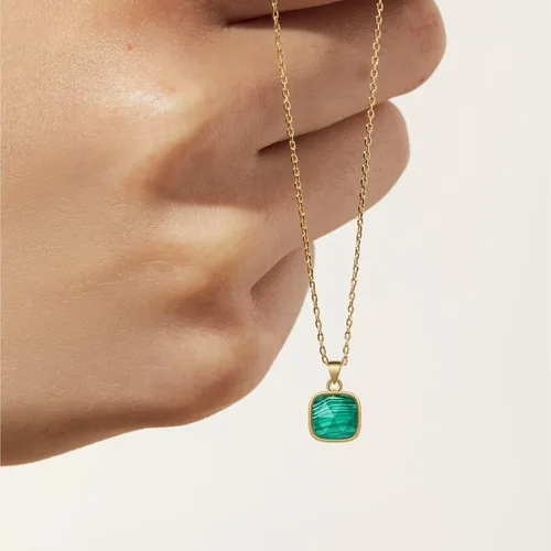 Vista 9 de KissYan Healing Crystal Necklace, 14K Gold Plated Natural Energy Stone Pendant Necklace Reiki Quartz Amethyst Citrine Gemstone Spiritual Jewelry