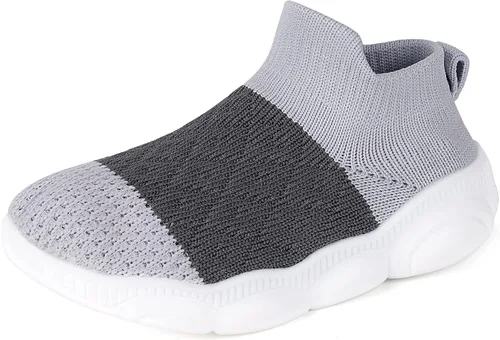 Vista 127 de Zapatos de bebé Pantuflas para niños pequeños, calcetines para niños y niñas, suela antideslizante