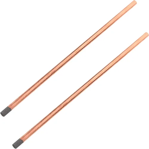 Vista 12 de Utoolmart Electrodos recubiertos de cobre de Copperclad de Roces de carbono de gubias del carbono 13.1x1,164.7 ft m de Gouging