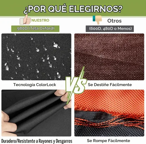 Vista 5 de Cubierta de lluvia para bolsa de golf con capucha impermeable 1680D de nylon a prueba de polvo, ajuste universal con capa de lluvia ajustable