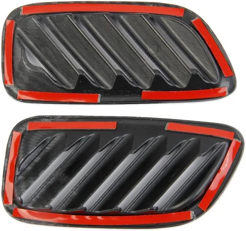Vista 6 de Cubierta de ventilación de aire lateral superior de fibra de carbono, kit de ajuste de salida de CA, interior para Hyundai Palisade 2020-2025