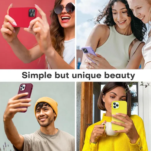 Vista 46 de LOVE 3000 Diseñada para Funda iPhone Air, Silicona Premium [Compatible con Magsafe][Forro de Microfibra Suave Anti-Rayones] Funda Protectora