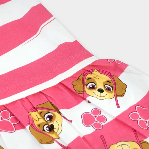 Vista 6 de Paw Patrol Vestido Vestido de algodón suave para niñas Vestidos Skye