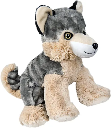 Vista 2 de Stuffems Toy Shop Graba tu propio lobo de peluche de 8 pulgadas - Ready 2 Love en unos pocos pasos fáciles