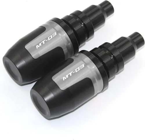 Vista 11 de for Yamaha MT-03 MT03 MT 03 Motorcycle CNC Aluminium Crash Pads Exhaust Frame Slider Protector Anti-Fall Frame Sliders (Color : Black)
