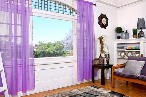 Vista 89 de All American Collection - cortinas Doli transparentes, 2 unidades Blanco