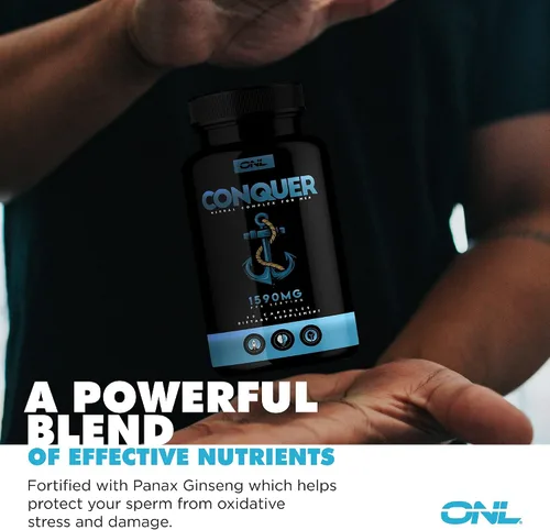 Vista 7 de ONL Paquete de refuerzo de testosterona y vitalidad para hombres, carga mayor + conquista, energía, fuerza y apoyo de fertilidad, con Tongkat Ali