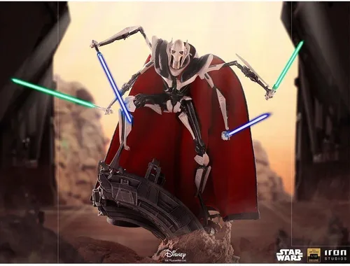 Vista 4 de Iron Studios 1:10 General Grievous - Arte BDS Deluxe - Star Wars