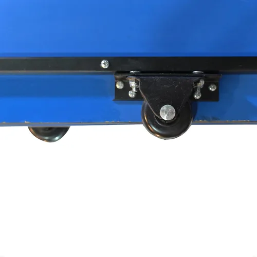 Vista 3 de Butterfly Mesa de ping pong junior – Mesa de tenis de mesa de tamaño 3/4 – Mesa de juego ahorradora de espacio para sala de juegos – Mesa de ping