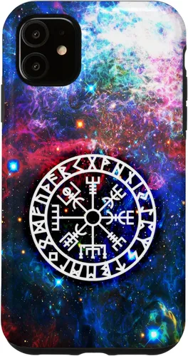 Vista 8 de Vegvisir Viking Compass Rune Protection Symbol Celtic Nordic Case for iPhone 17
