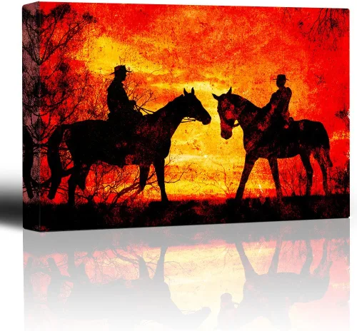 Vista 26 de Hermoso paisaje lona Wall Decor, arte moderno, Home Sets, 12" x 18