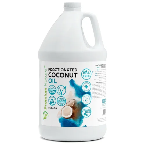 Vista 8 de Aceite de coco fraccionado de 8 onzas, 100% puro, ligero, inodoro e incoloro aceite de coco líquido para piel, cabello, masaje, belleza y mezcla
