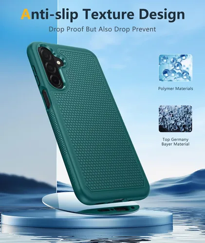 Vista 322 de FNTCASE Funda para iPhone 17 Pro: Fundas delgadas translúcidas de color azul claro compatibles con MagSafe, protección completa de la cámara