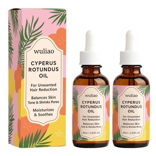 Vista 8 de Cyperus Rotundus Aceite para depilación – Aceite orgánico de rotondo de ciprés prensado en frío para ayudar a reducir la apariencia de cabello