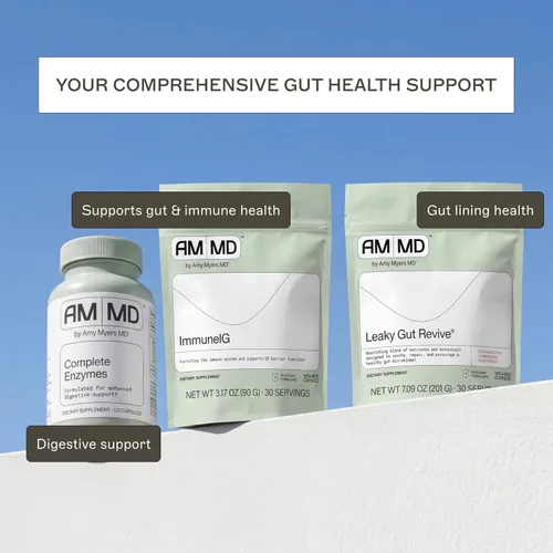 Vista 7 de Amy Myers MD Leaky Gut Revive - Sin gluten y sin lácteos - Mezcla botánica para un apoyo intestinal saludable - Apoyo a la salud gastrointestinal