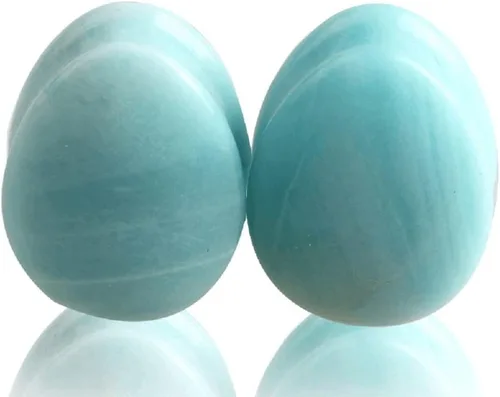 Vista 3 de NewZenro Túneles de tapones para los oídos de amatista Tiendaita orgánica con piedra natural, dilatador, aretes de lágrima, doble acampanada, juego