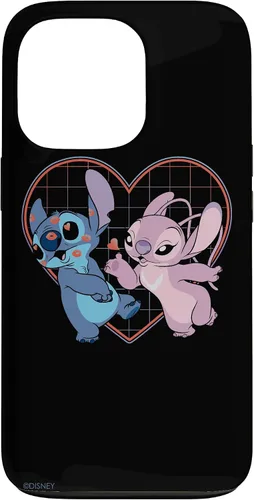 Vista 10 de Disney Lilo and Stitch Angel Heart Kisses - Carcasa para iPhone 17