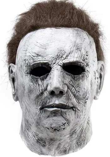 Vista 5 de Disfraz de Halloween de Michae Myers con disfraz de miedo, disfraz con cuchillo