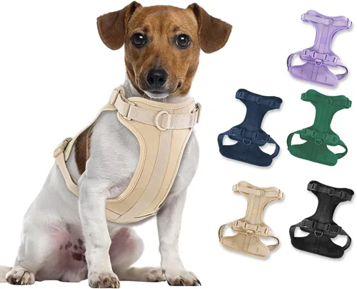 Vista 35 de Wisedog Arnés Ligero Sin Tirones para Perro: Arnés de Chaleco de Malla Transpirable Ajustable para Mascotas con Cojín Suave y Cómodo, para Perros