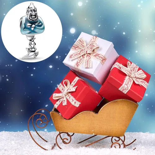 Vista 3 de polengju Dijes de piedra natal para pulsera europea de plata de ley 925, colgantes para pulseras europeas originales, regalos del día de la madre