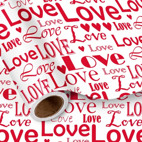 Vista 10 de LeZakaa Rollo de papel de regalo de cumpleaños, letras de feliz cumpleaños, diseño holográfico colorido para baby shower, envoltura de regalo