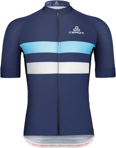 Vista 10 de CEROTIPOLAR Men's Snug Fit AirCool Cycling Jersey Bike Shirts Negro