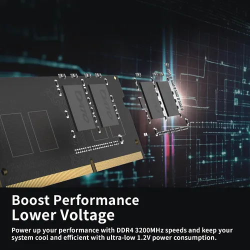 Vista 5 de DATO 8 GB RAM DDR4 3200 MHz PC4-25600 CL22 SODIMM 1.2 V 260 pines no ECC SODIMM Módulo de memoria para portátil Notebook