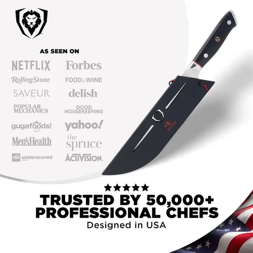 Vista 13 de Dalstrong - Cuchillo para barbacoa Pitmaster de 8 pulgadas, acero japonés