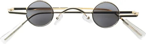 Vista 4 de Sopaila Gafas de sol hippie polarizadas redondas vintage pequeñas gafas de sol Steampunk