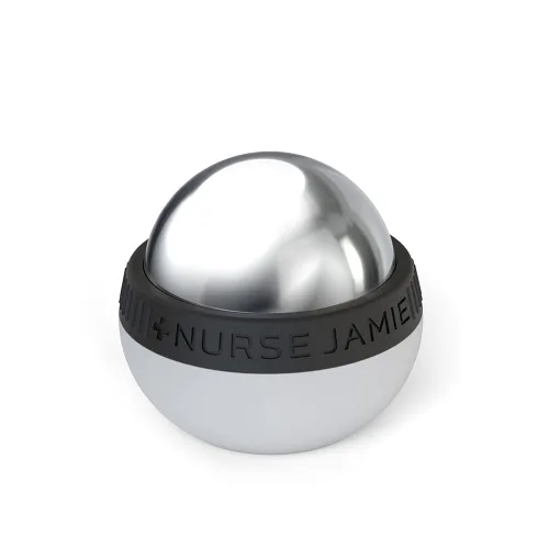 Vista 12 de Nurse Jamie Super-Cryo Massaging Orb – Stainless Steel Roller for Face & Body – Long-Lasting Cooling & Warming Therapy for Circulation, Recovery &