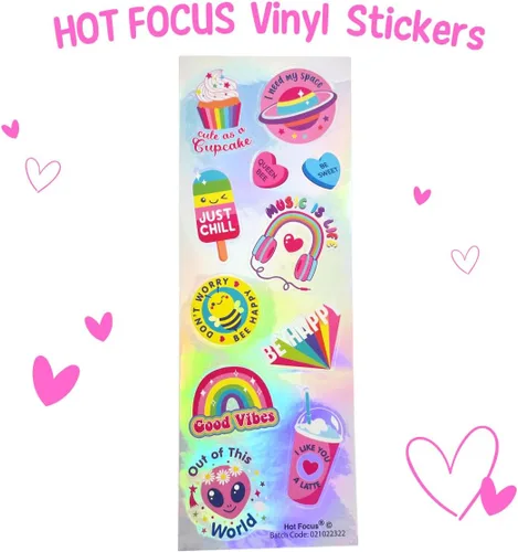 Vista 6 de Hot Focus Estuche de lápices de unicornio - Caja de lápices mecánicos multifunción para niñas, 2 compartimentos con calculadora desplegable