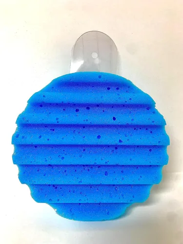 Vista 2 de Hidratación de espalda manos libres de forma fácil, aplica protector solar o hidratante sin esfuerzo con la esponja de baño Spongy Buddy