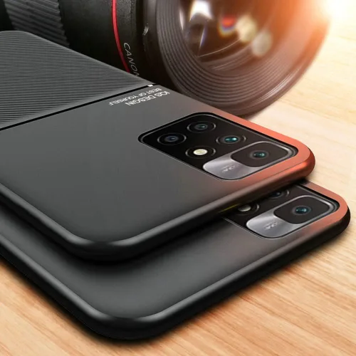 Vista 7 de Kepuch Mowen Funda Para Xiaomi Redmi 10/Redmi Note 11 4G 2021 - Cubierta De Parachoques Placa De Metal Incorporada Para Xiaomi Redmi 10/Redmi Note