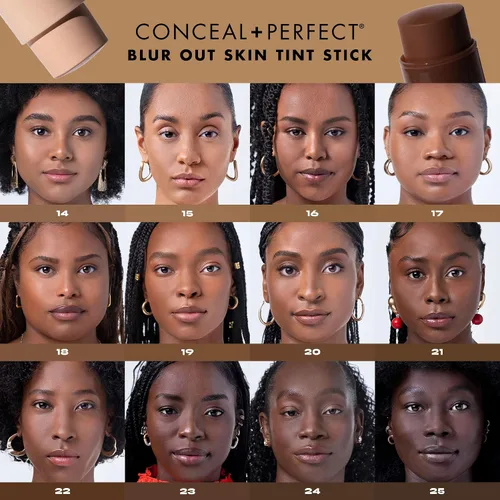 Vista 4 de Milani Conceal + Perfect Blur Out Skin Tint Foundation 04Light Warm-Neutral