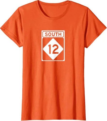 Vista 41 de Highway 12 South NC Outer Banks North Carolina Hwy - Camiseta, Negro, S