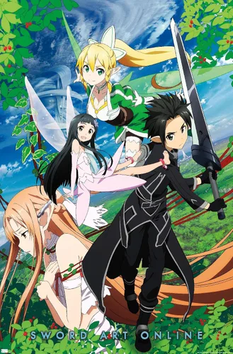Vista 11 de Trends International Sword Art Online - Póster de pared Key Art 3