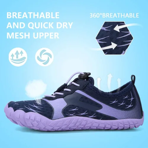 Vista 2 de CIOR Zapatos acuáticos para niños y niñas, tenis deportivos acuáticos, ligeros, deportivos de secado rápido (bebéniño pequeñoniño grande)