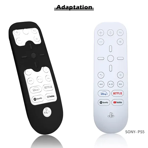 Vista 7 de Silicone Protective Case Compatible for Sony ps5 Remote Skin case, Silicone Sleeve for Sony PS5 Remote Control, Shock Absorption Washable, Glow in